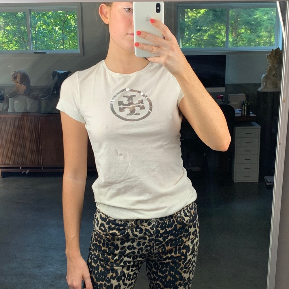 Tory Burch logo tee